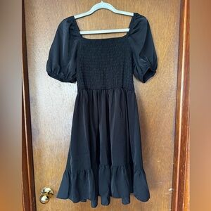 SHEIN Black Mini Dress